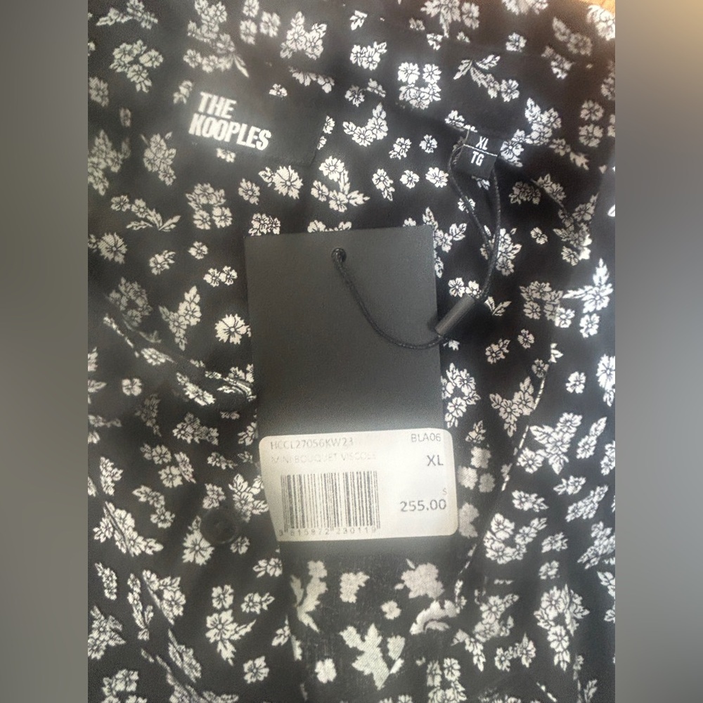 The Kooples mens long sleeve shirt  NWT - Picture 2 of 3